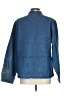 New Directions 100% Cotton Floral Blue Denim Jacket Size L - photo 2