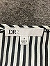 DR2 Stripes Black Short Sleeve Top Size M - photo 7