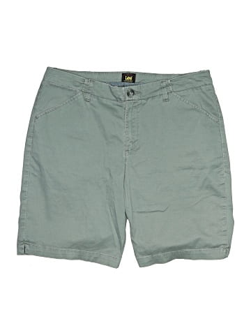 Lee Khaki Shorts (view 1)
