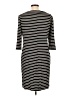Lesley Evers Stripes Black Casual Dress Size L - photo 2