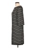Lesley Evers Stripes Black Casual Dress Size L - photo 5