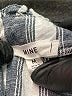 Mine 100% Cotton Stripes Gray Casual Skirt Size M - photo 4
