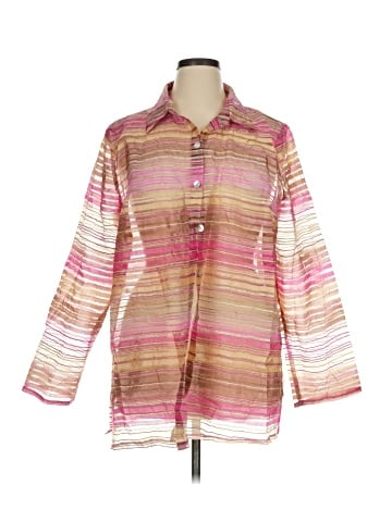Citiknits 3/4 Sleeve Blouse (view 1)