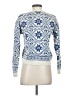 L.L.Bean Print Blue Pullover Sweater Size S - photo 2