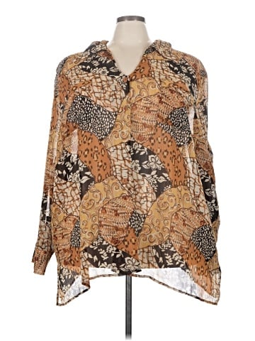 Maggie Barnes Long Sleeve Blouse (view 1)