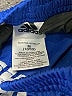 Adidas 100% Polyester Color Block Blue Athletic Shorts Size 10 - 12 - photo 3