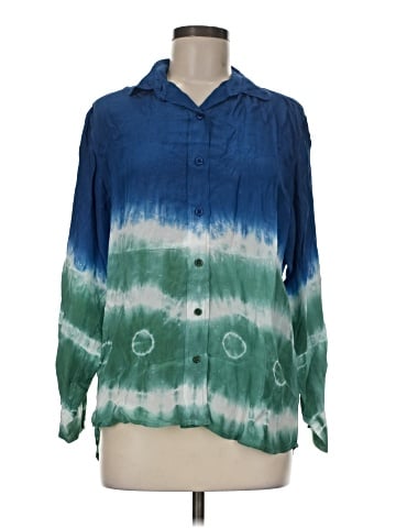 Gerard Darel Long Sleeve Button-Down Shirt (view 1)