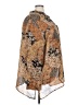 Maggie Barnes 100% Polyester Animal Print Brown Long Sleeve Blouse Size 5X - photo 4