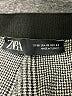 Zara Houndstooth Gray Dress Pants Size XS - photo 7