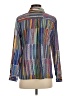Studio Works 100% Polyester Blue Long Sleeve Blouse Size S - photo 2