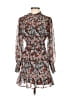 Topshop Paisley Brown Cocktail Dress Size 0 - photo 1