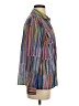 Studio Works 100% Polyester Blue Long Sleeve Blouse Size S - photo 4