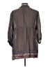 Johnny Was 100% Polyester Brown 3/4 Sleeve Blouse Size L - photo 2