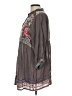 Johnny Was 100% Polyester Brown 3/4 Sleeve Blouse Size L - photo 5