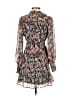 Topshop Paisley Brown Cocktail Dress Size 0 - photo 2