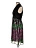 Twelve by Twelve 100% Polyester Argyle Black Cocktail Dress Size S - photo 5