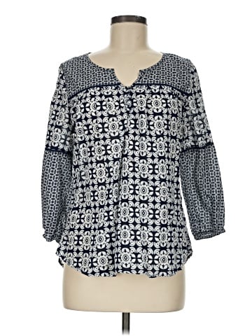 Crown & Ivy 3/4 Sleeve Blouse (view 1)