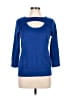 Cable & Gauge Blue Pullover Sweater Size M - photo 2