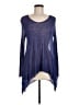 Eileen Fisher Blue Long Sleeve Top Size M (petite) - photo 1