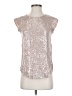 J.Crew 100% Viscose Silver Sleeveless Blouse Size 00 - photo 1
