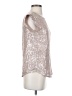 J.Crew 100% Viscose Silver Sleeveless Blouse Size 00 - photo 4