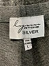 Lynn Ritchie Silver Solid Gray Active Pants Size L - photo 7