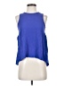 1.State 100% Rayon Blue Sleeveless Top Size S - photo 1