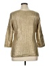 Chico's Metallic Gold Pullover Sweater Size XL - photo 2