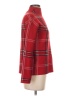 Nicole Miller Plaid Red Turtleneck Sweater Size XS - photo 4