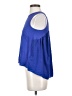1.State 100% Rayon Blue Sleeveless Top Size S - photo 5