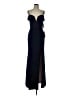 City Studio Blue Cocktail Dress Size 11 - photo 1