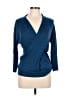 Knitted & Knotted Blue Pullover Sweater Size M - photo 1