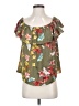 Maeve 100% Polyester Green Sleeveless Blouse Size S - photo 1