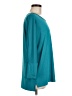 Larry Levine Teal 3/4 Sleeve Top Size M - photo 4