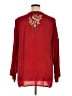 Johnny Was 100% Polyester Red Long Sleeve Blouse Size XXL - photo 2