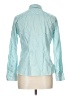 Lands' End Stripes Teal Long Sleeve Button-Down Shirt Size 10 (petite) - photo 2