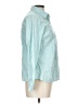 Lands' End Stripes Teal Long Sleeve Button-Down Shirt Size 10 (petite) - photo 4