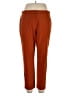 Calvin Klein Solid Brown Casual Pants Size 14 (petite) - photo 1