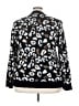 Meri Skye 100% Acrylic Animal Print Black Cardigan Size 3X - photo 2