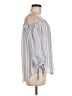 A. Byer 100% Polyester Blue 3/4 Sleeve Blouse Size M - photo 4