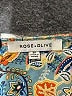 Rose + Olive 100% Polyester Blue 3/4 Sleeve Blouse Size 3X - photo 7