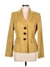Le Suit 100% Polyester Yellow Blazer Size 8 - photo 1