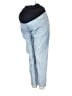 Isabel Maternity 100% Cotton Blue Jeans Size 6 Maternity - photo 1