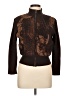 Yansi Fugel 100% Cotton Animal Print Brown Jacket Size L - photo 1