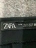 Zara Solid Black Casual Skirt Size M - photo 4