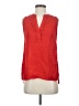 Jigsaw 100% Silk Red Sleeveless Silk Top Size S - photo 1