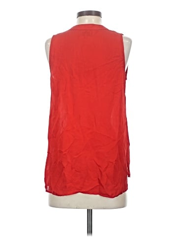 Jigsaw Sleeveless Silk Top (view 2)