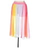 Torrid 100% Polyester Color Block Pink Formal Skirt Size 1X Plus (1) - photo 1
