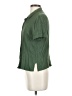 Requirements 100% Rayon Green Short Sleeve Blouse Size S - photo 5