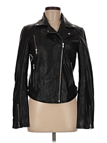 DSTLD Leather Jacket (view 1)